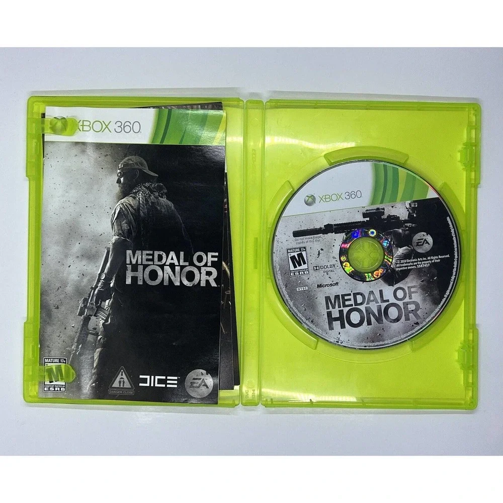 Xbox 360 Medal of Honor Limited Edition Microsoft Complete W Manual CIB
